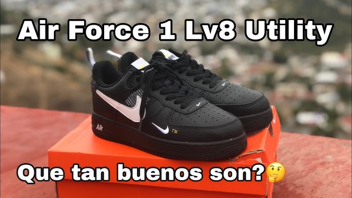 Air Force 1 '07 LV8 'Overbranding' - Nike - AJ7747 300 - olive