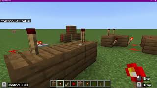 Building a basic half adder in Minecraft