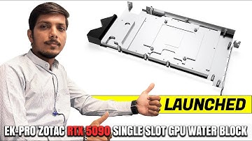 EK-Pro Zotac RTX 5090 Single Slot GPU Water Block Launched - Explained All Spec, Features And More