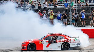 2024 NXS Crown Royal Purple Bag Project 200 at Darlington Finish Reaction