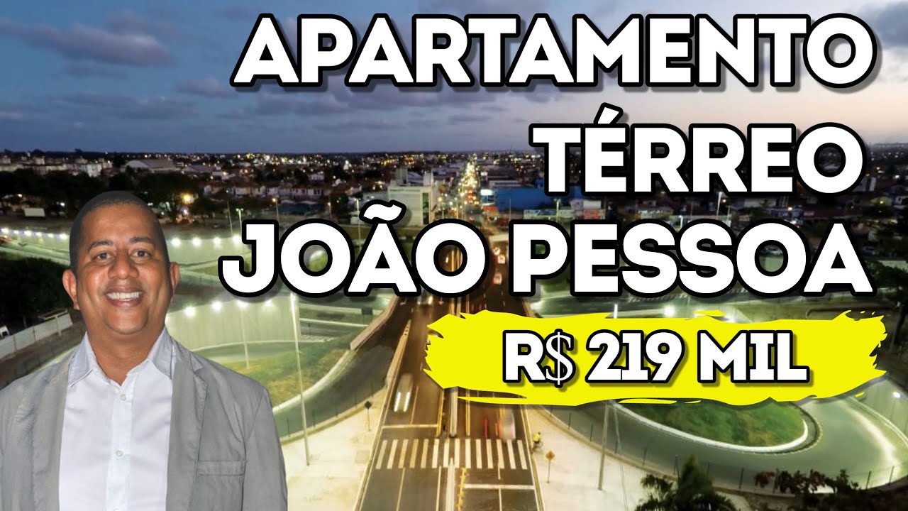 R$ 219 mil - APARTAMENTO TÉRREO À VENDA EM JOÃO PESSOA