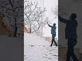AfterSnow Fall #bishkek #kyrgyzstan #Snowflake #shorts #viral #shortsvideo #studyabroad #snowfall