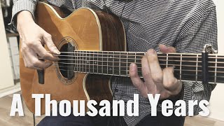 A Thousand Years - Christina Perri Fingerstyle Guitar Cover