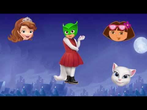 Wrong Heads Talking Angela Pj Masks Dora Sofia Princess Finger Family Nursery Rhymes Song