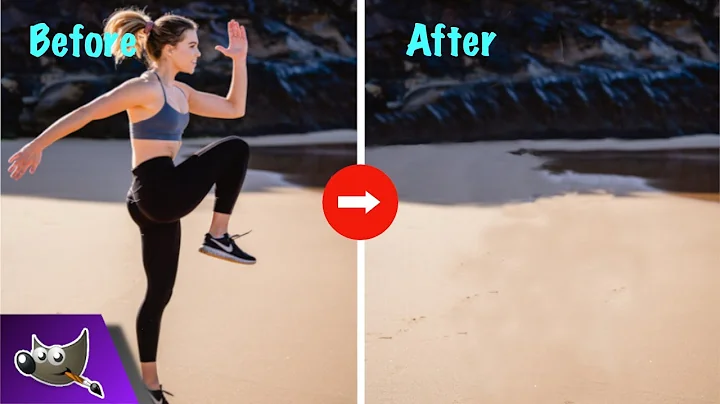 HOW TO REMOVE ANYTHING FROM A PHOTO USING GIMP: Using the clone stamp tool to remove unwanted stuff