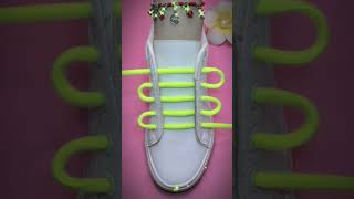 How to stylish tie shoe laces | Tie your shoes | Shoelacing styles #shoes #shoelaces #shoelacing screenshot 1