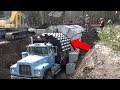 ट्रक के सहारे से देखें कैसे तैयार किया जाता है टनल   || Amazing Construction Tools