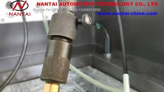 QR coding of EPS 205 Common Rail Injector test bench for single injector & nozzle holder NTS206