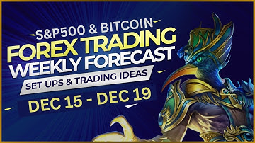 🎯 Weekly Forex Forecast | EURUSD, GBPUSD, USDJPY, BITCOIN, S&P500, AUDUSD, XAUUSD OIL (15/12/2025)