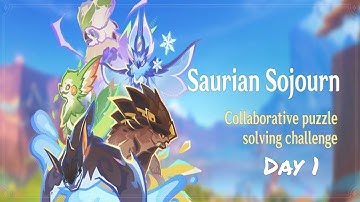 Genshin Impact Version Luna II | Saurian Sojourn Event | Day 1 - Dive Under Roiling Waves