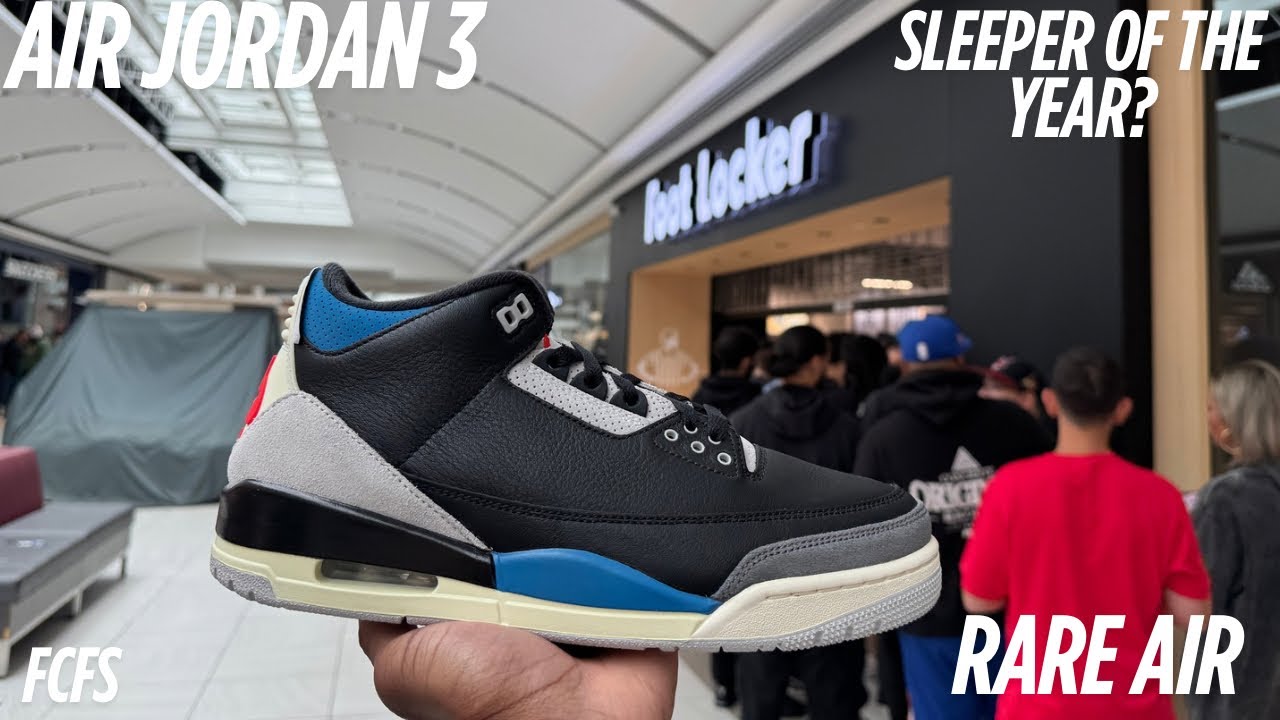 Sleeper Of The Year? Air Jordan 3 Rare Air On Feet Review