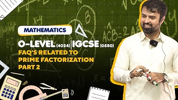 O-Level (4024) | IGCSE (0580) | Mathematics | FAQ