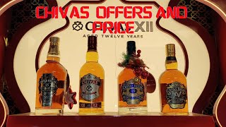 CHIVAS REGAL 🥂 OFFERS AND PRICE UPDATED IN GOA 🏝️