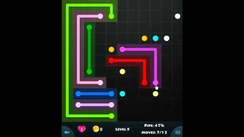 11 × 11 MANIA LEVEL 5 - FLOW GAME ON FACEBOOK Connect the dots