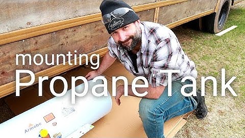 Propane Tank Install -School Bus Conversion