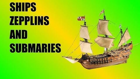 Ships, Zeppelins and Submarines/Minecraft Mod Showcase-Davincies Vessals Mod 1.12.2