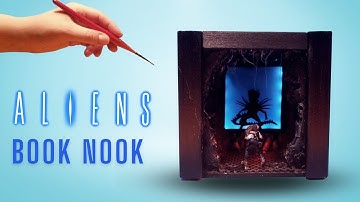 Aliens Book Nook | Scratchbuild