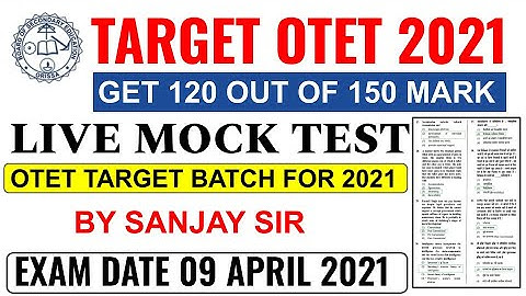 TARGET OTET 2021// EVALUTION FULLCOVERAGE BY SANJAY SIR FOR BOTH PAPER 1 & 2