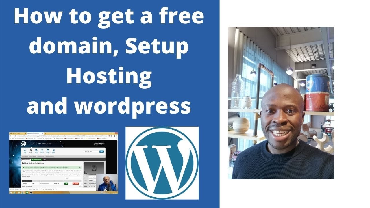 HOW TO GET A FREE DOMAIN NAME, SETUP HOSTING AND WORDPRESS WITH TSOHOST ...