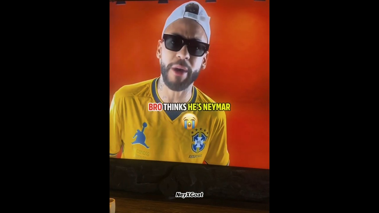BRO THINKS HE'S NEYMAR💀😭