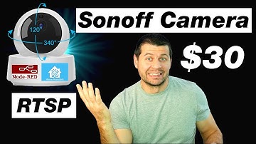 Sonoff Camera GK-200MP2-B integration with Home Assistant and Node-RED using RTSP