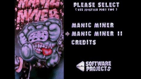 Manic Miner II Review for the Commodore Amiga by John Gage