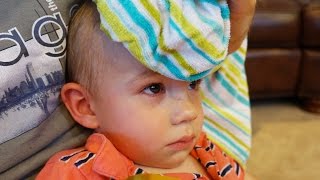 BABY HEAD INJURY - Stairs Accident 😰😨👶