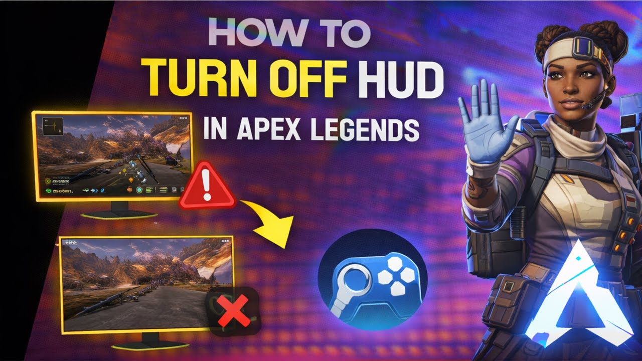 How to TURN OFF HUD in Apex Legends (Step by Step)
