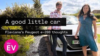 Flaviana's thoughts on the Peugeot e-208 (and much more besides)
