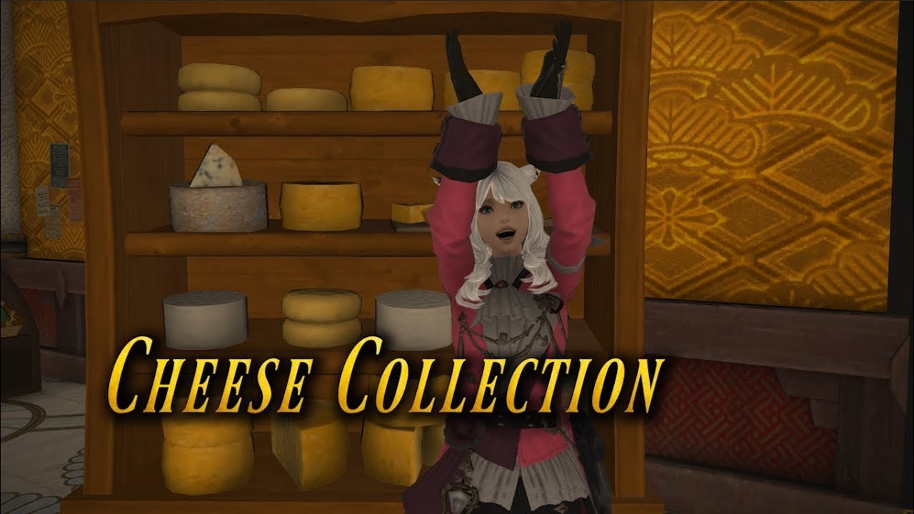 FFXIV Cheese Collection Housing Item YouTube
