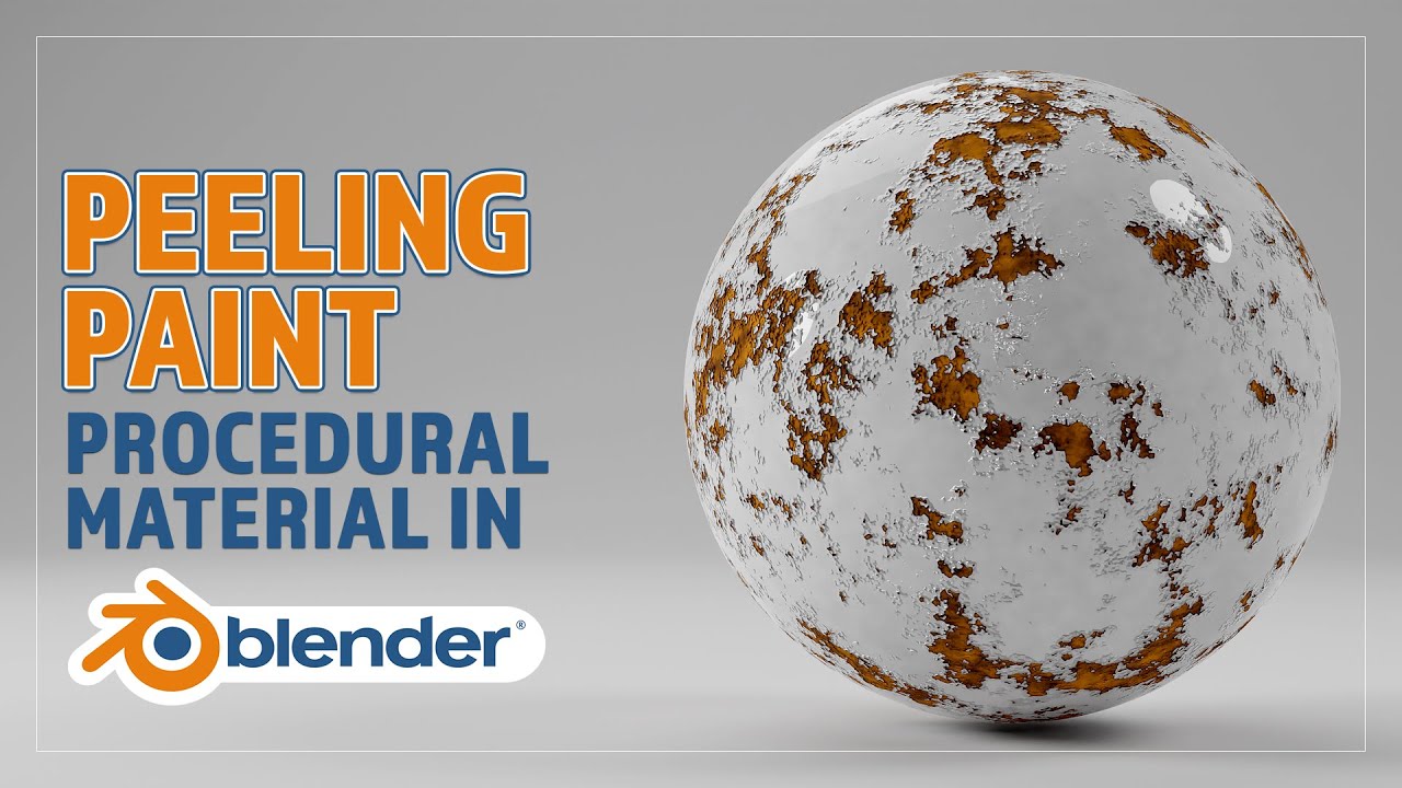 CREATE A PROCEDURAL PEELING PAINT MATERIAL FOR BLENDER YouTube