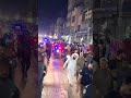 DSP City and DSP Ababeel led an Eid-ul-Adha patrol in Peshawar markets with public participation.