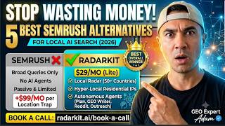 5 Best Semrush AI Visibility Alternatives for Local Business (GEO 2026)
