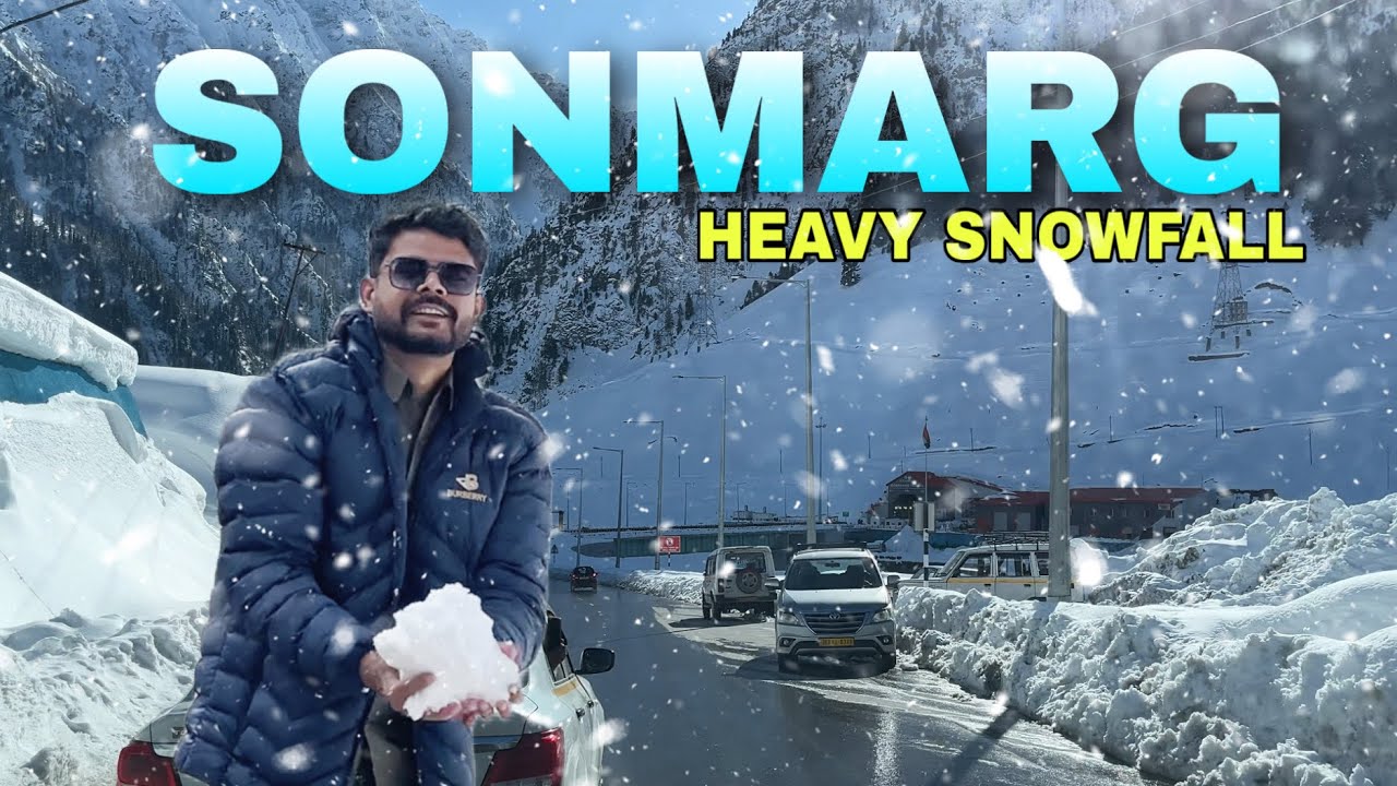 -12°C! Everything is Frozen in Sonmarg🥶 Srinagar to Sonmarg - Kashmir in Winters 