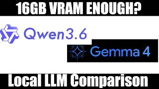 QWEN 3.6 VS GEMMA 4 | LM Studio MoE model comparison | 16gb VRA;