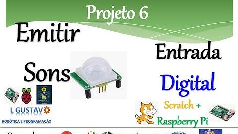 Aula 12 - Projeto 6 - Sensor PIR com Scratch e Raspberry Pi - Livro Raspberry Pi Descomplicado