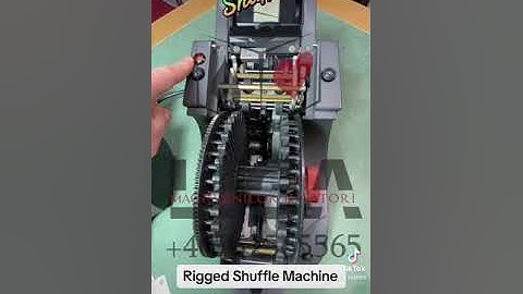 How Rigged Crooked Shuffle Machine WORKS In Casino From OTS 126 One2Six Russian Poker Blackjack 21