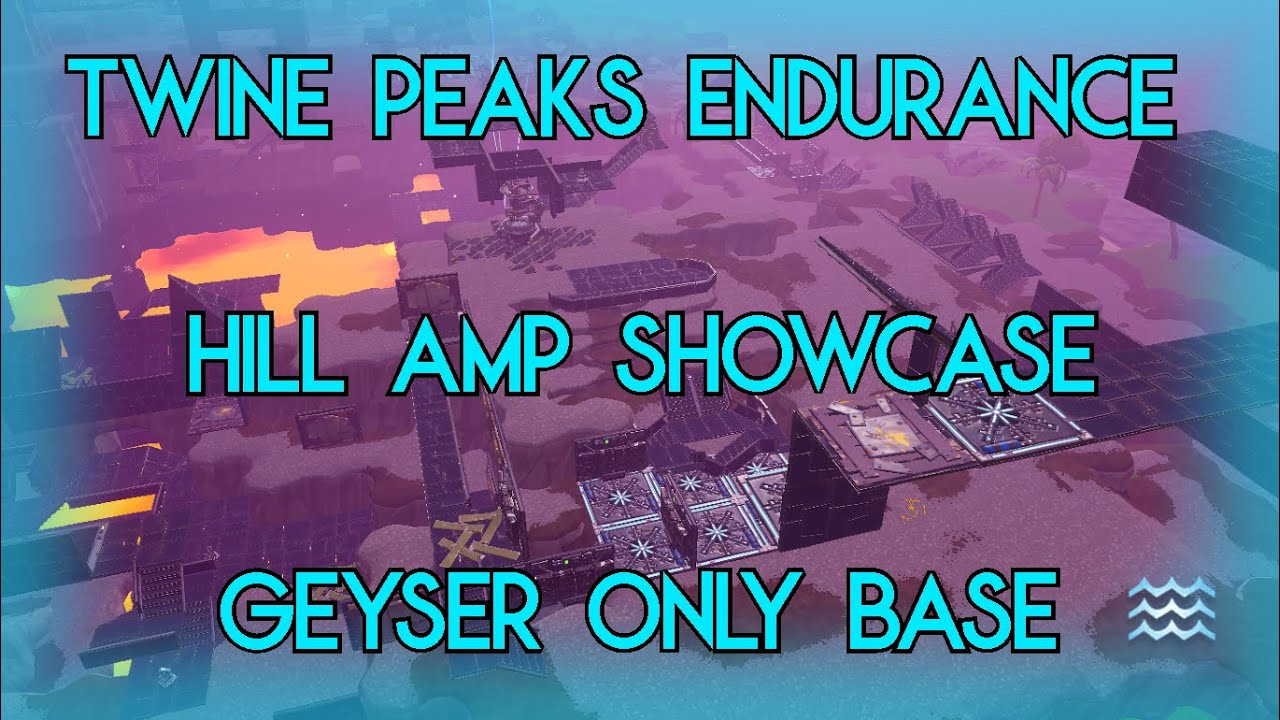 Twine Peaks Geyser Only Base Showcase Hill YouTube