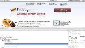 Joomla 3 Tutorial - Part 7 - Firebug