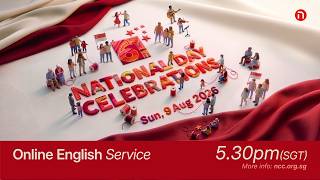 🟢 New Creation Church Online English Service | 5.30pm | 9 Aug 2026