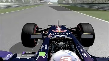 Rfactor - F1 WCP 2014 (onboard Daniel Ricciardo in Montreal)