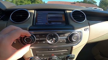 How to Turn Radio On or Off, and Change Radio Volume in Land Rover Discovery IV ( 2010 – 2016 )