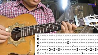 Video thumbnail of "La Elenita, Dueto los Armadillos, Requinto tutorial con tablaturas"