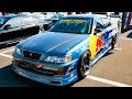 (4K)TOYOTA CRESTA GX100 sports modified 100系クレスタ スポーツカーカスタム - LOWFEST 2018