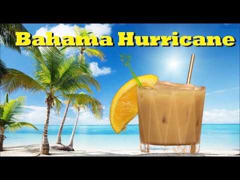 how-to-make-a-bahama-hurricane-tropical-cocktail-|-drinks-made-easy