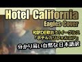 イーグルスの『ホテルカリフォルニア 』を和訳して歌ってみたら！(ノД`)・゜・。 Hotel California / The Eagles Cover