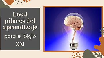 ¿Cuáles son los cuatro pilares del aprendizaje? Defina cada uno de ellos y dé un ejemplo.