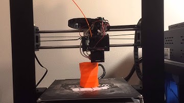 3D Printer Time-lapse | Twisted 6-Sided Vase