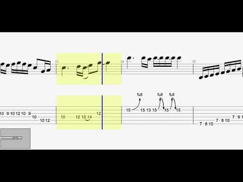 Beyond 遙遠的Paradise-GuitarSolo Tabs 吉他六線譜