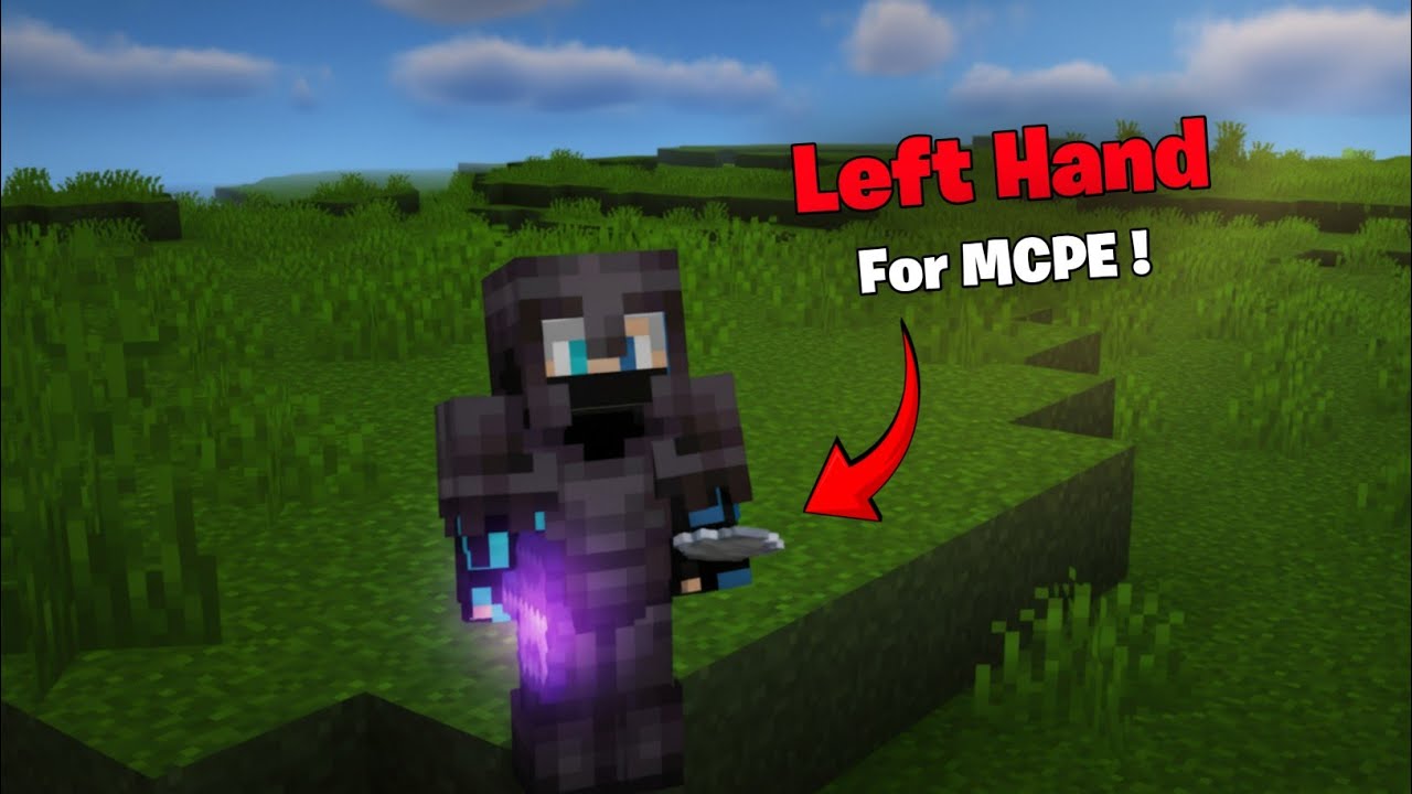 🤯 Finally OFFHAND Mod For Minecraft Pocket Edition !! - YouTube